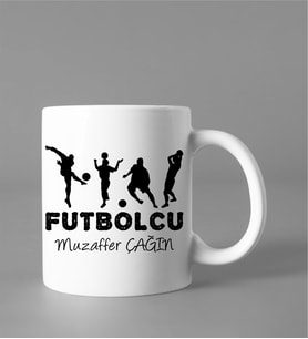 Kişiye Özel Futbolcu Kupası