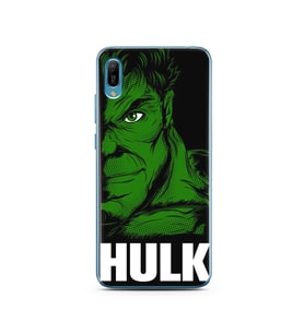 Hulk Tasarım Süper Şeffaf Silikon Telefon Kılıfı Huawei Y6 2019
