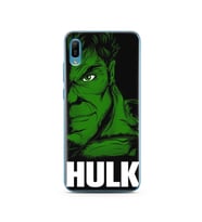 Hulk Tasarım Süper Şeffaf Silikon Telefon Kılıfı Huawei Y6 2019