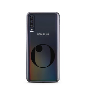 Samsung A50 Harf Tasarımlı Telefon Kılıfı O-Harfi 