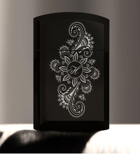 BK Gift Kişiye Özel İsimli Siyah Metal Çakmak  23