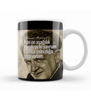 Nazım Hikmet  Söz  Kupa Bardak Porselen