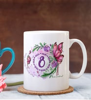 BK Gift Kişiye Özel 8 Mart Kadınlar Günü Kupa Bardak 5