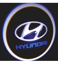 FEMEX Hyundai Araçlar İçin Pilli Yapıştırmalı Kapı Altı Led Logo