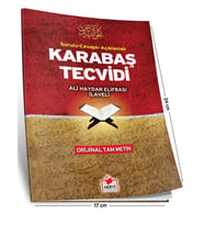 Karabaş Tecvidi Orta Boy - Merve Yayınları