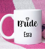 Bride Gelin Tasarımlı Kişiye Özel Bride Gelin Kupa Bardak