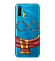 Harry Poter Tasarımlı Süper Şeffaf Silikon Telefon Kılıfı Oppo Realmi C3