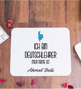 Erkek Almanca Öğretmeni Mouse Pad