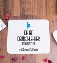 Erkek Almanca Öğretmeni Mouse Pad