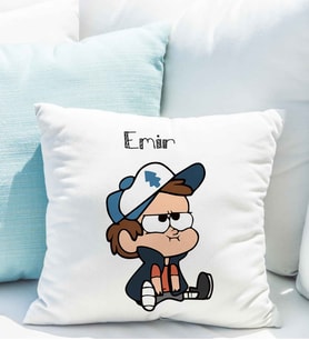 Esrarengiz Kasaba Dipper Yastığı Kişiye Özel