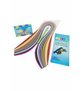 Hayal Quilling Öğrenci Seti - 5mm İnce Set (Karışık)