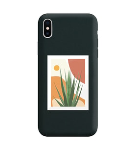 Siyah Lansman Telefon Kılıfı Iphone Xs Max