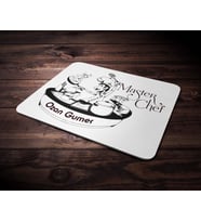 Kişiye Özel Master Chef Tasarımlı Mouse Pad (Renksiz)