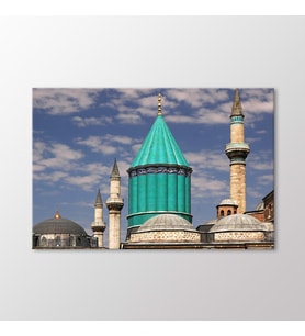 Arty Tablo Mevlana Türbesi Tablo (Karışık)