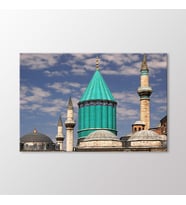 Arty Tablo Mevlana Türbesi Tablo (Karışık)