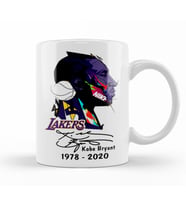 Kobe Bryan Lakers Legend Kupa Bardak Porselen