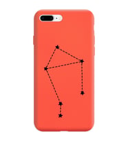 Terazi Burcu (Libra) Yıldız Haritası Tasarımlı Kılıf iPhone 8 Plus