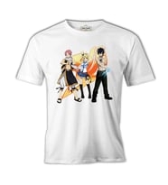 Fairy Tail 1 Beyaz Erkek Tshirt