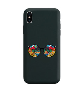 Siyah Lansman Telefon Kılıfı Iphone XS