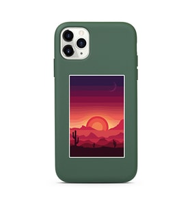 Koyu Yeşil Lansman Telefon Kılıfı Iphone 11 Pro Max