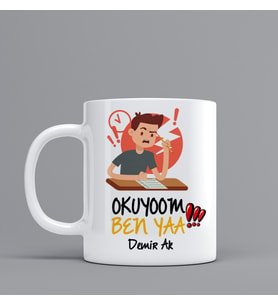 Espri Temalı Temalı Hediye Kupa Bardak Kişiye Özel Hediye SZ54