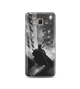 Batman Tasarım Süper Şeffaf Silikon Telefon Kılıfı Samsung J2 Prime