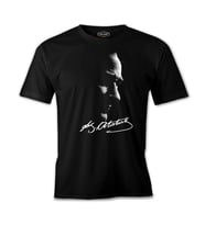 Atatürk - Atatürk İmza Siyah Erkek Tshirt