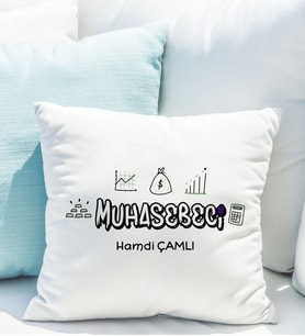 Kişiye Özel Muhasebeci Yastığı