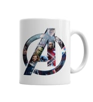 Avengers Znn Vingadores Kupa Bardak Porselen