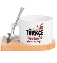 Türkçe Öğretmeni  FİNCAN Seti (Beyaz)
