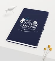 BK Gift Kişiye Özel Diş Hekimi Temalı Lacivert Defter - 2