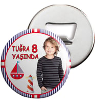 Kırmızı Deniz Konsept Açacaklı Magnet Kişiye Özel