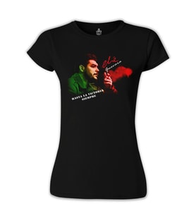 Che Guevara - Green Red Siyah Bayan Tshirt