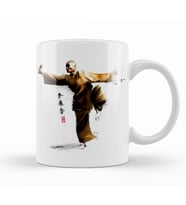 Shaolin Monk Shaolin Kung Fu Kupa Bardak Porselen
