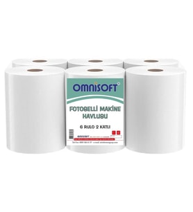 Omnisoft Fotoselli Hareketli Kağıt Havlu 21 cm 6 Rulo