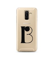 Samsung A6 Plus Harf Tasarımlı Telefon Kılıfı B-Harfi 