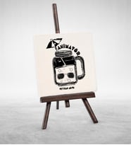 BK Gift Kişiye Özel Mesleki Animatör Şovaleli Doğal Taş  2