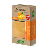 Portakal Kabuğu Yağlı Sabun 125 g (Sabunluk ve Kese Hediyeli!)