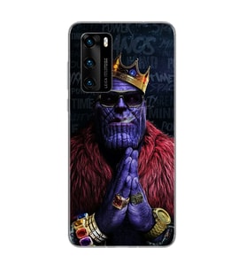 Tanus Tasarım Süper Şeffaf Silikon Telefon Kılıfı Huawei P40 Pro
