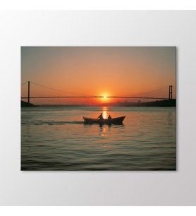 Arty Tablo Boğaz Köprüsü Tablo (Karışık)
