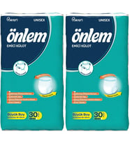 Önlem Emici Külot Hasta Bezi Large Büyük 60 Adet