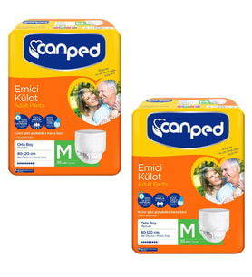 Canped Emici Külot Hasta Bezi Orta(Medium)2x30 Adet