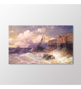Arty Tablo Denizde Fırtına, 1880 Tablo (Karışık)