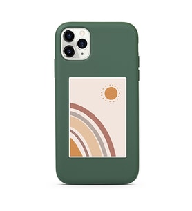 Koyu Yeşil Lansman Telefon Kılıfı Iphone 11 Pro