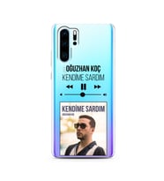Oğuzhan Koç Mp3 Tasarımlı Süper Şeffaf Silikon Telefon Kılıfı Huawei P30 Pro 