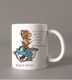 Kişiye Özel Tom&Jerry Kupası