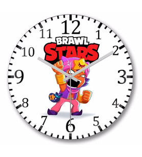 Brawl Stars Sandy Duvar Saati Bombeli Gercek Cam