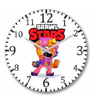 Brawl Stars Sandy Duvar Saati Bombeli Gercek Cam