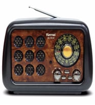 2022 Yeni Retro FM Radyo Nostalji Rüzgarı kablosuz BT / USB / TF