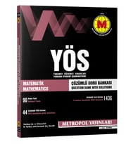 YÖS MATEMATİK TÜM KONULAR (ÇÖZÜMLÜ SORU BANKASI)